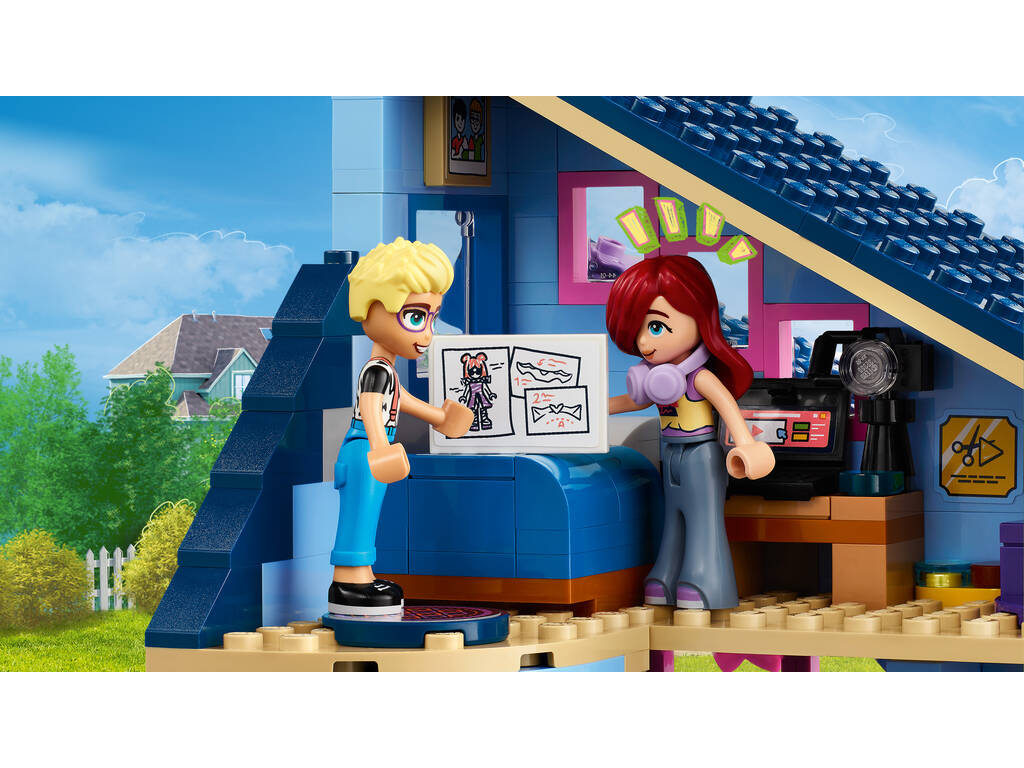 Maisons familiales Lego Friends Olly et Paisley 42620