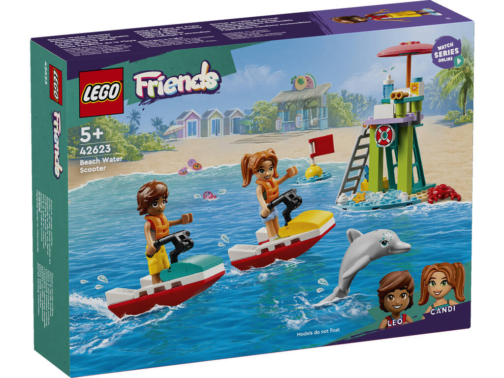 Lego Friends Strand-Wasser-Scooter 42623