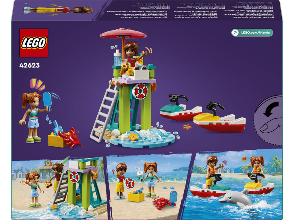 Lego Friends Strand-Wasser-Scooter 42623