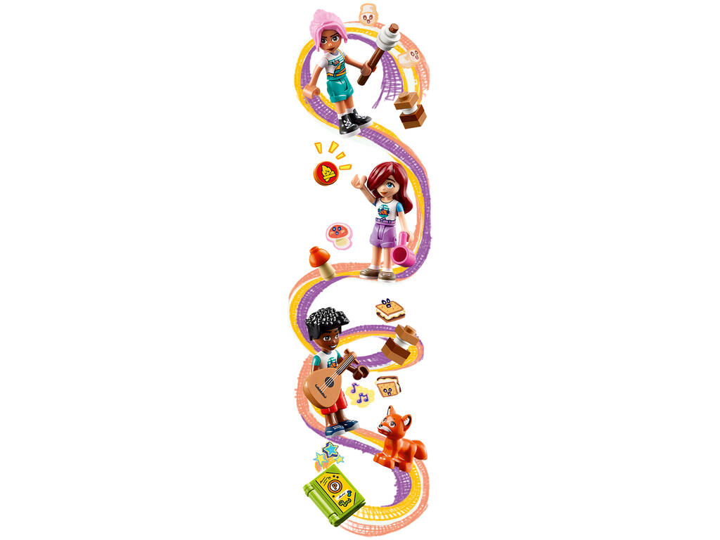 Lego Friends Campo Avventura: Capanne confortevoli 42624