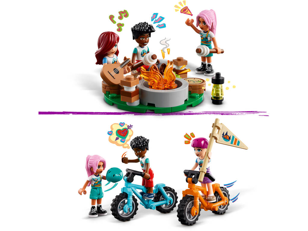 Lego Friends Campo Avventura: Capanne confortevoli 42624