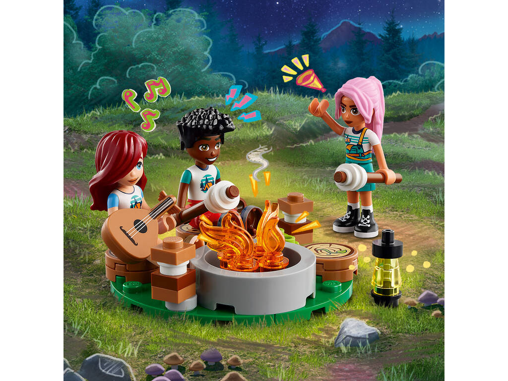 Lego Friends Campo Avventura: Capanne confortevoli 42624