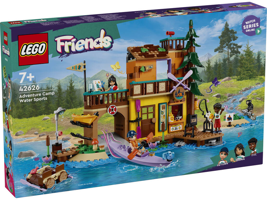 Camp d'aventure Lego Friends : sports aquatiques 42626