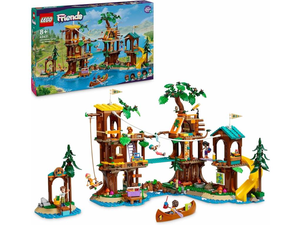 Lego Friends Campo Avventura: Casa sull'Albero 42631