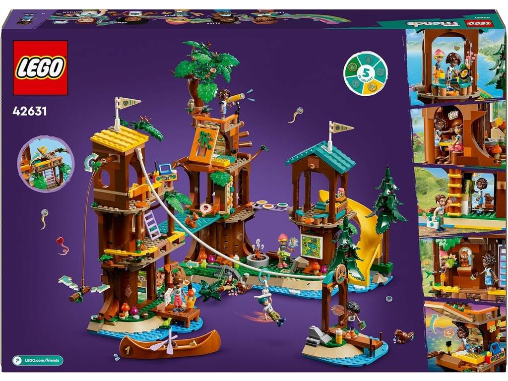 Lego Friends Campo Avventura: Casa sull'Albero 42631