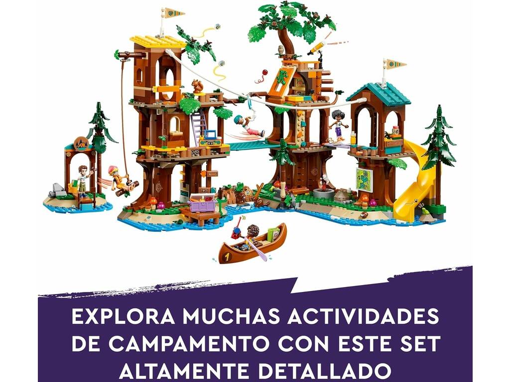 Lego Friends Campo Avventura: Casa sull'Albero 42631