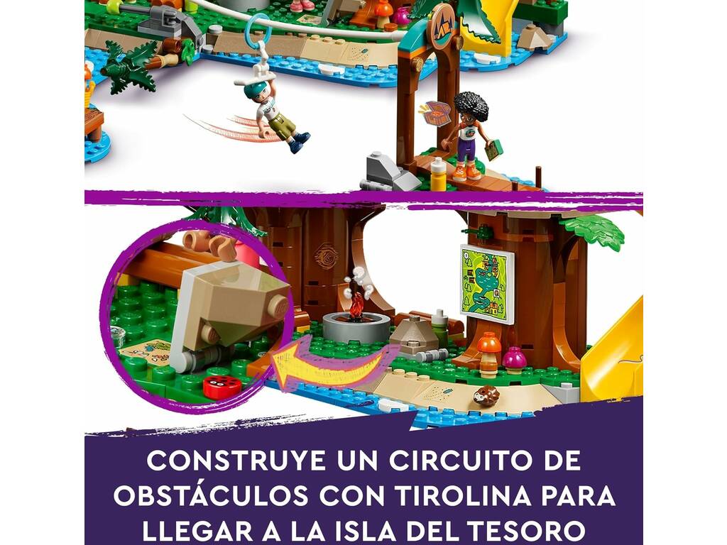 Lego Friends Campo Avventura: Casa sull'Albero 42631
