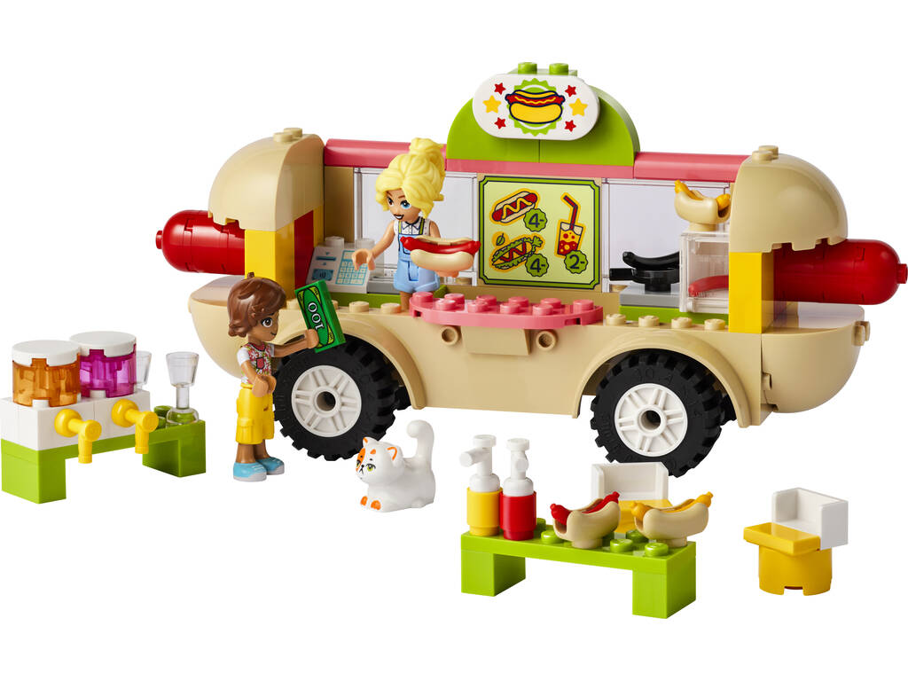 Camion à hot-dog Lego Friends 42633