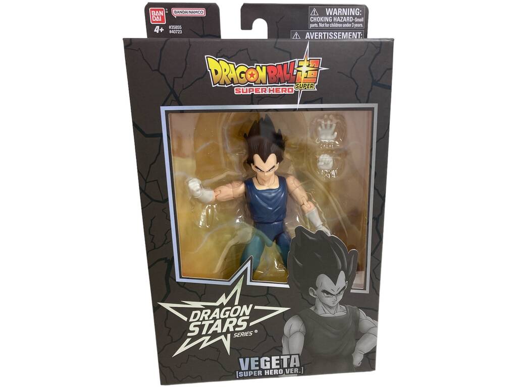 Dragon Ball Super Super Hero Serie Dragon Stars Vegeta Versão Super Hero Bandai 40723