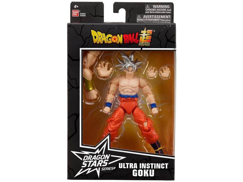 Dragon Ball Super Serie Dragon Stars Ultra Instinct Goku Bandai 35994