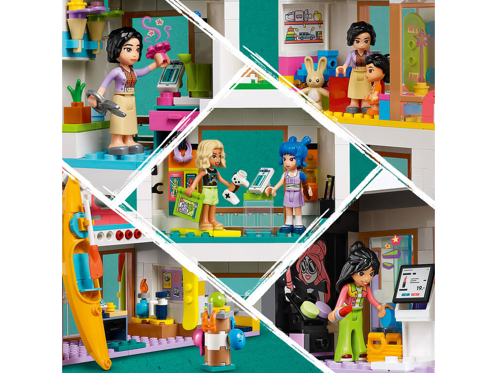 Lego Friends Centre commercial Heartlake City 42604
