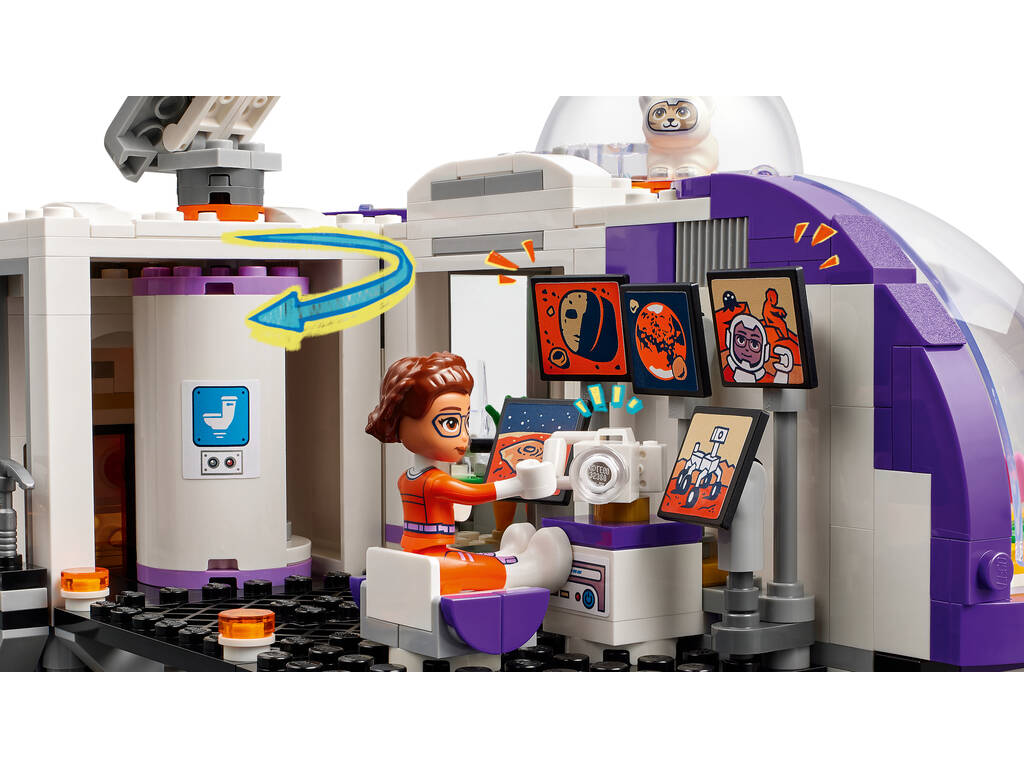 Base spatiale et fusée Lego Friends Space Mars 42605