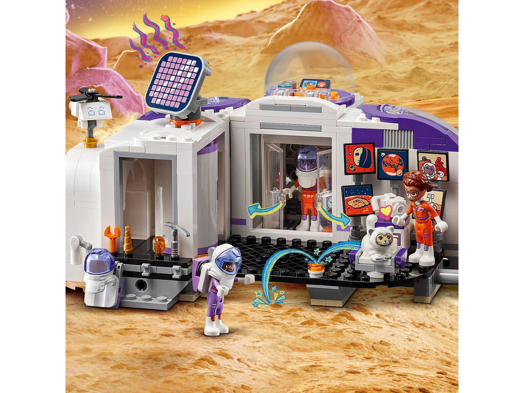 Base spatiale et fusée Lego Friends Space Mars 42605