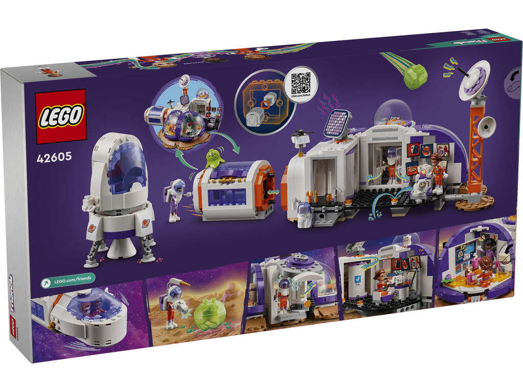 Base spatiale et fusée Lego Friends Space Mars 42605