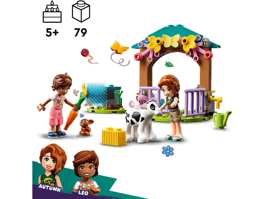 Lego Friends Capannone dei vitelli di Autumn 42607