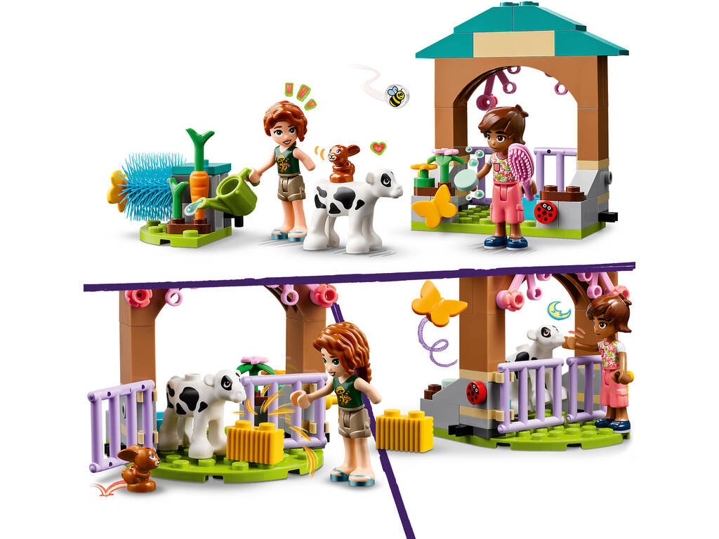 Lego Friends Capannone dei vitelli di Autumn 42607