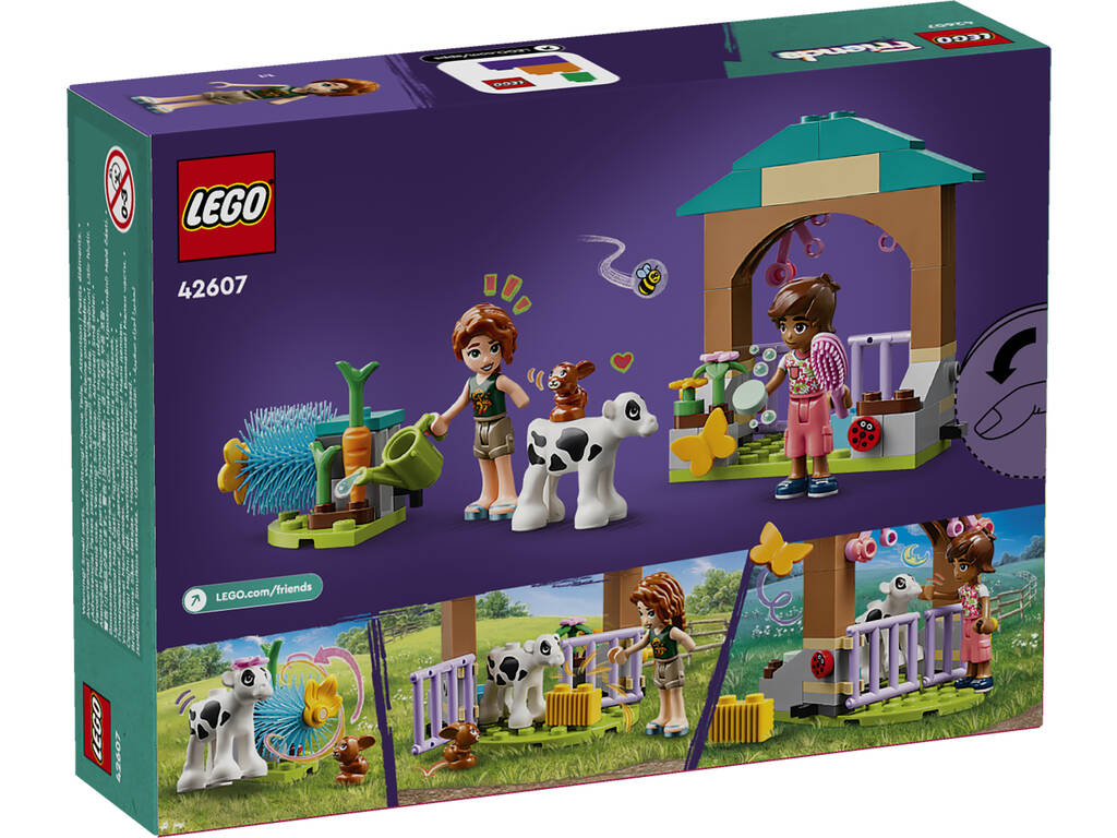Lego Friends Capannone dei vitelli di Autumn 42607