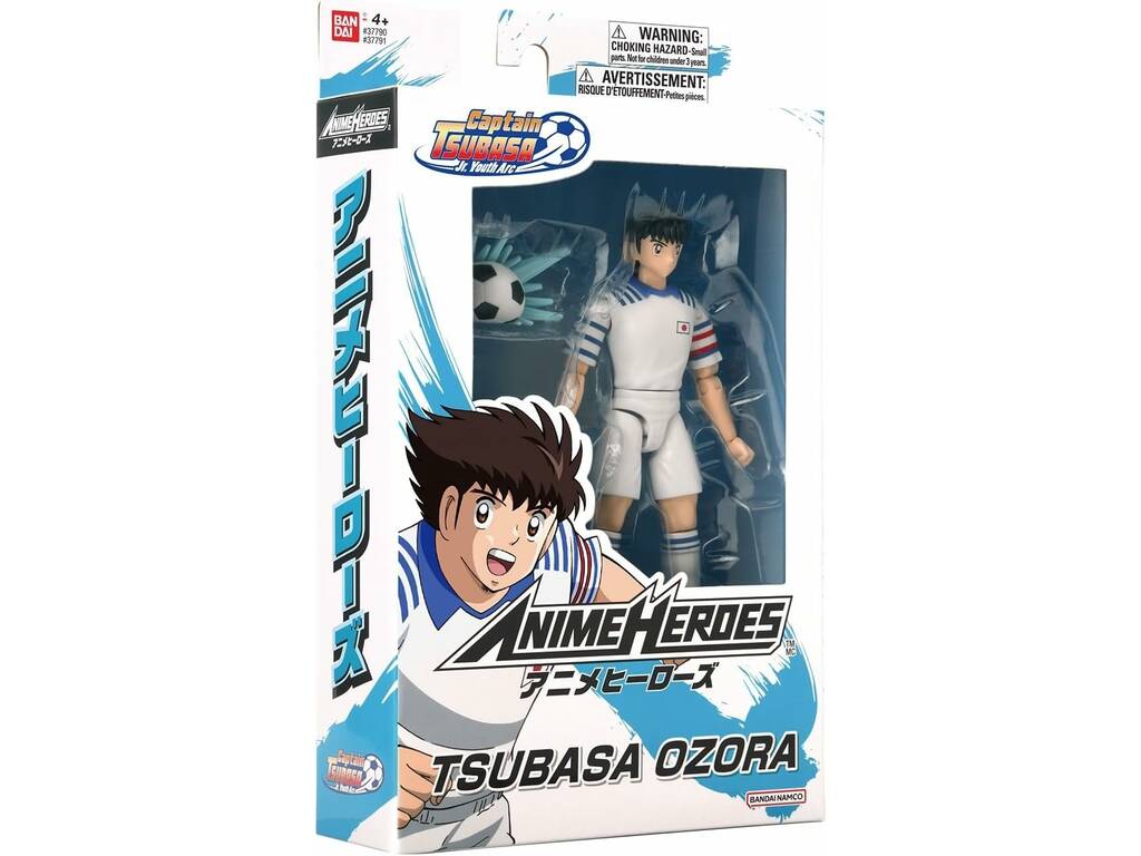 Captain Tsubasa Anime Heroes Figure Tsubasa Ozora Bandai 37791