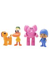 Pocoyo Pack Super Figurines Pocoyo et ses amis