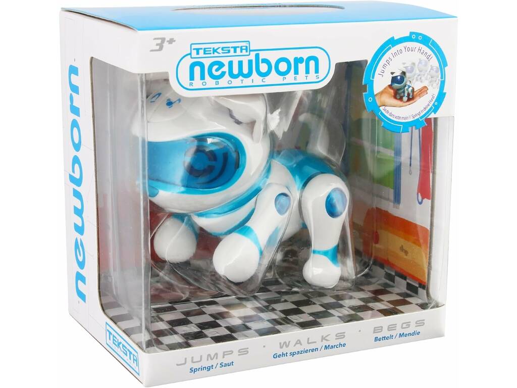 Mascota Robot Teksta Newborn Perrito Bandai GE51863-79140