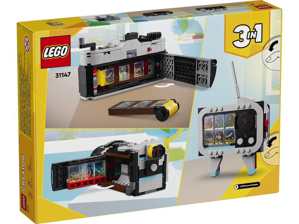 Lego Creator 3 en 1 Caméra rétro 31147