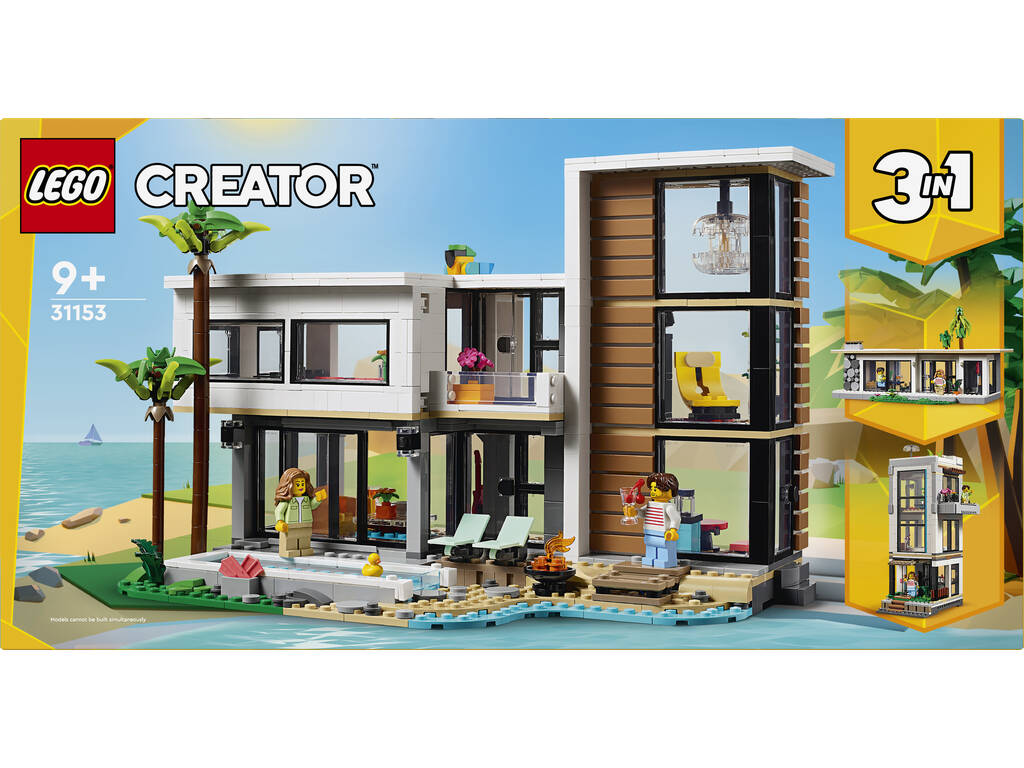 Maison moderne Lego Creator 31153