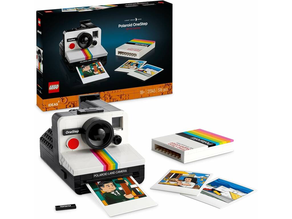 Lego Ideas Appareil photo Polaroid OneStep SX-70 21345