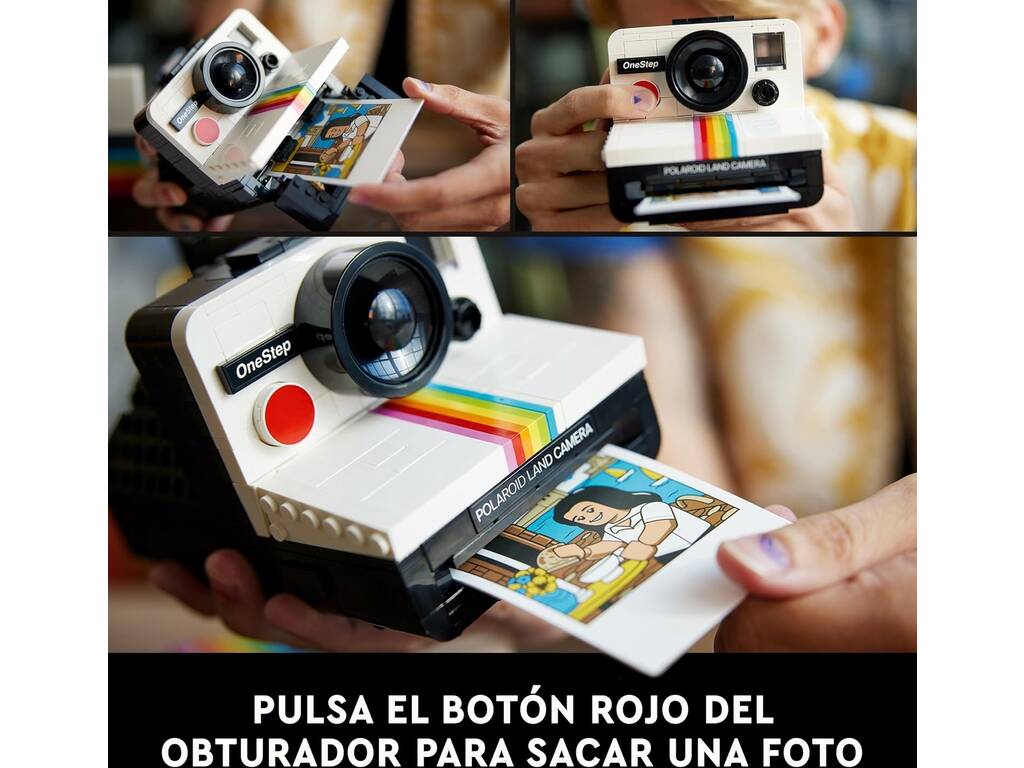 Lego Ideas Appareil photo Polaroid OneStep SX-70 21345