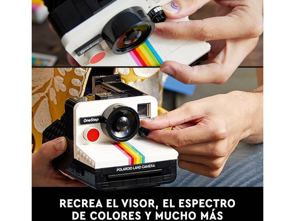 Lego Ideas Appareil photo Polaroid OneStep SX-70 21345