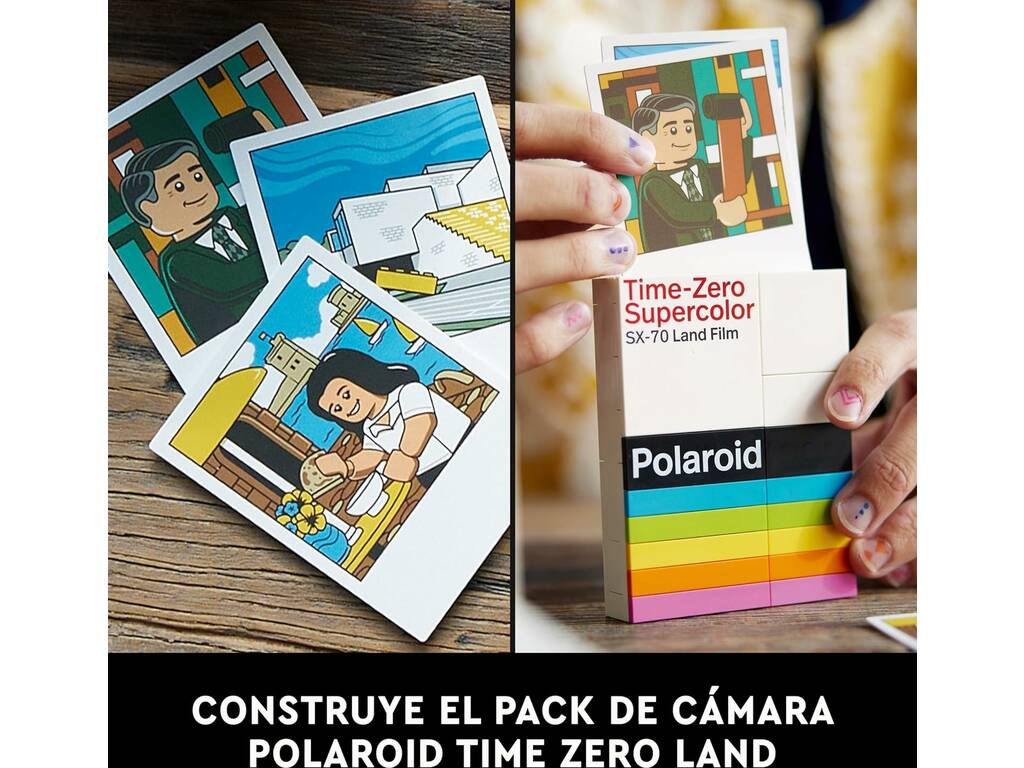 Lego Ideas Appareil photo Polaroid OneStep SX-70 21345