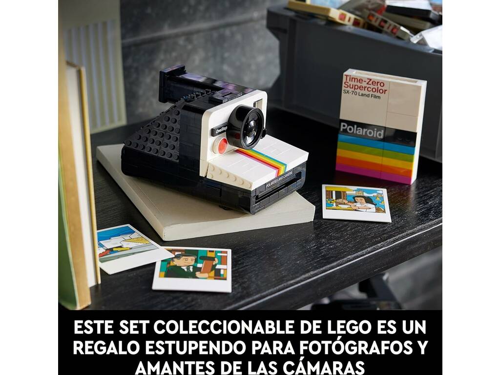 Lego Ideas Appareil photo Polaroid OneStep SX-70 21345
