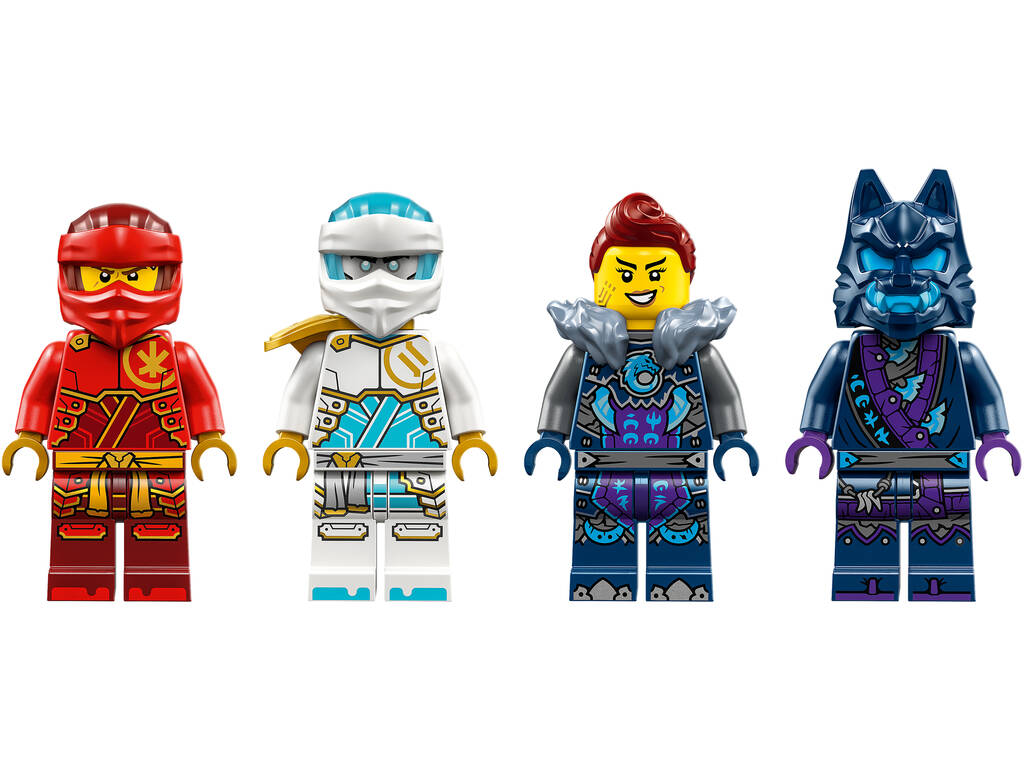 Lego Ninjago Mecca Elementale del Fuoco Kai 71808