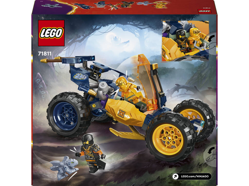 Lego Ninjago Buggy Fuoristrada Ninja di Arin 71811