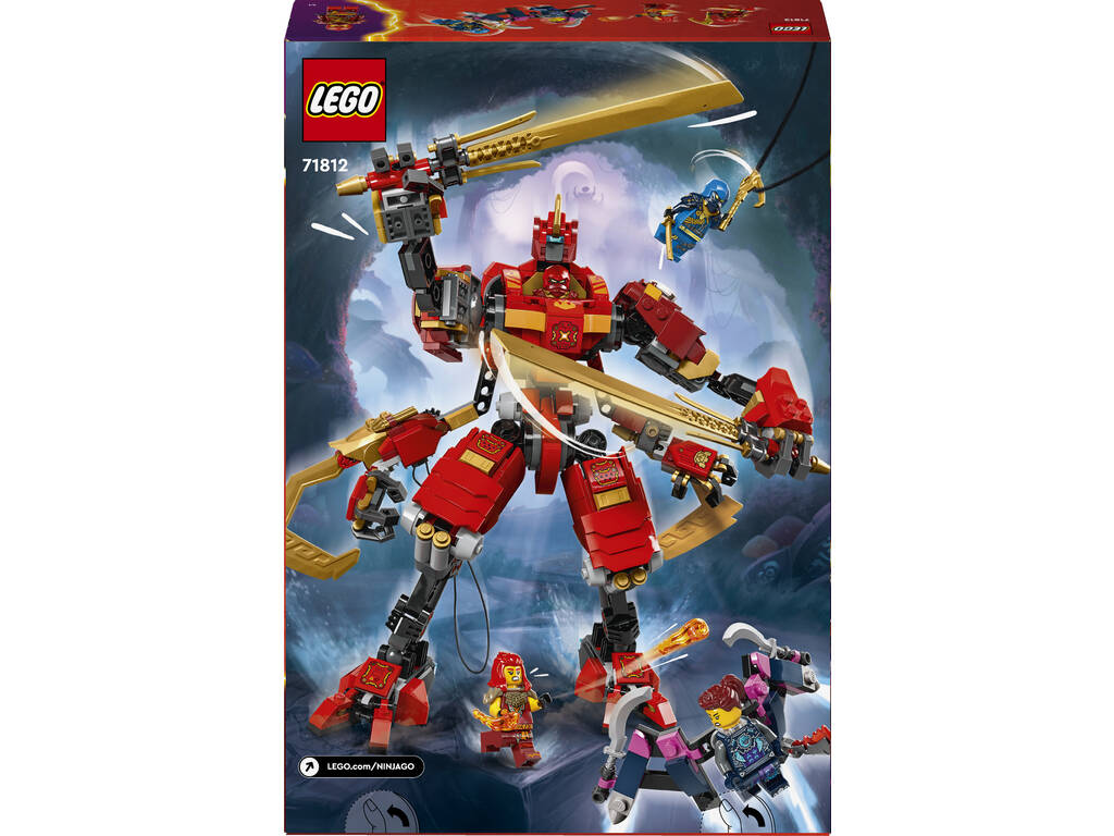 Lego Ninjago Mecca scalatore ninja di Kai 71812