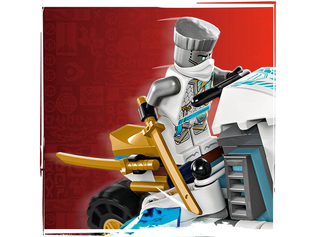 Lego Ninjago Le vélo de glace de Zane 71816