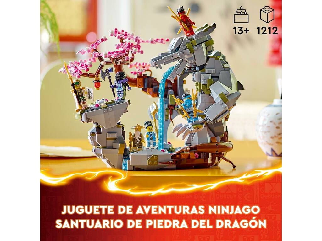 Lego Ninjago Santuario di Pietra del Drago 71819