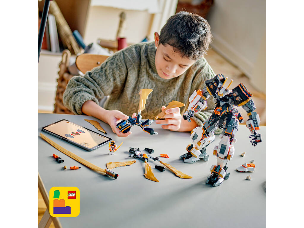 Lego Ninjago Meca Dragon Titan Mech Cole 71821