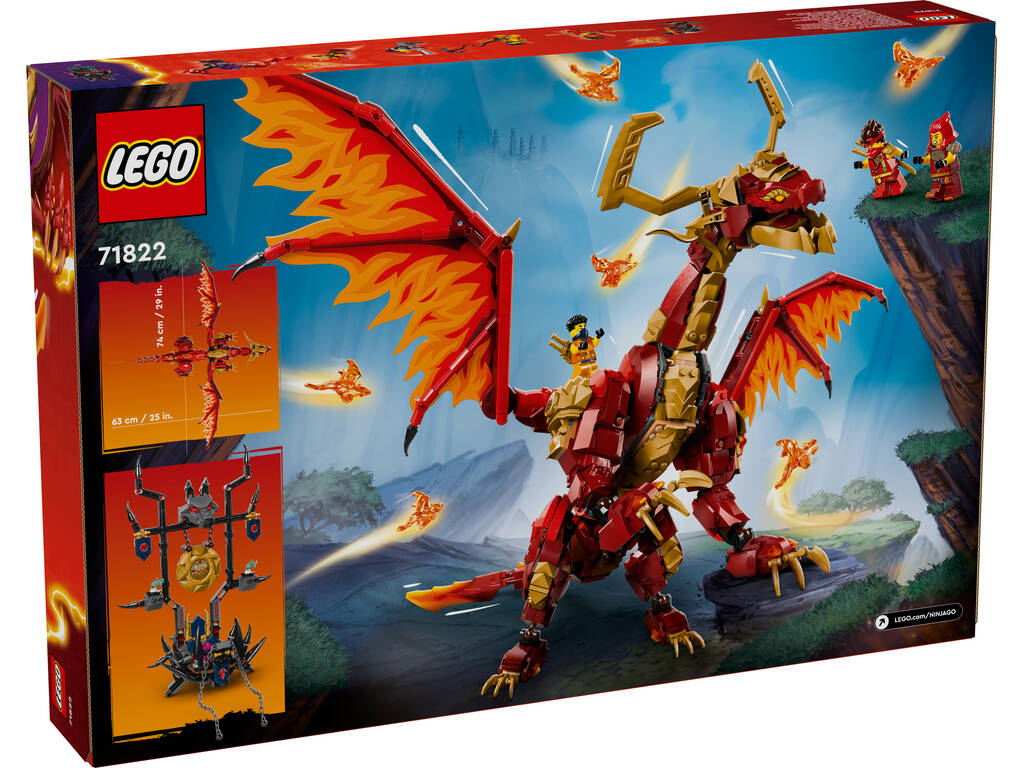 Lego Ninjago Drago Fonte di Movimento 71822