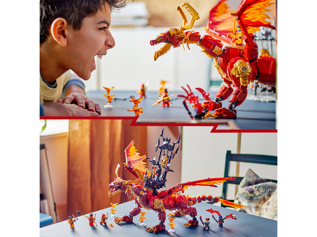 Lego Ninjago Drago Fonte di Movimento 71822