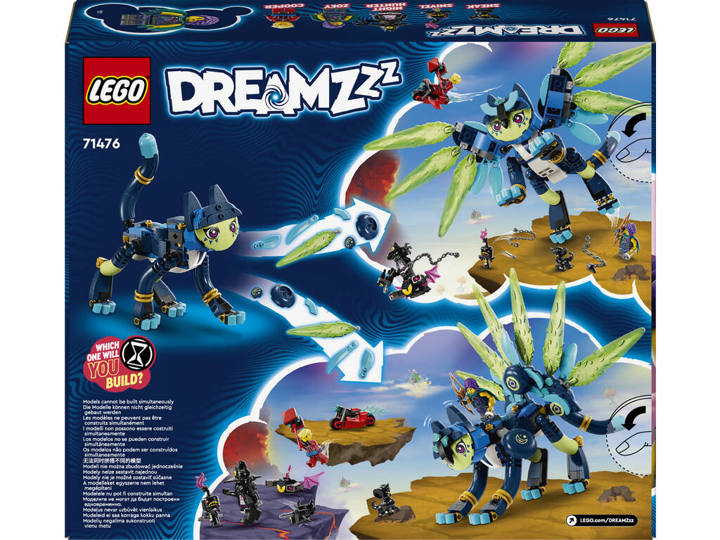 Lego Dreamzzz Zoey e Zian il gatto gufo 71476