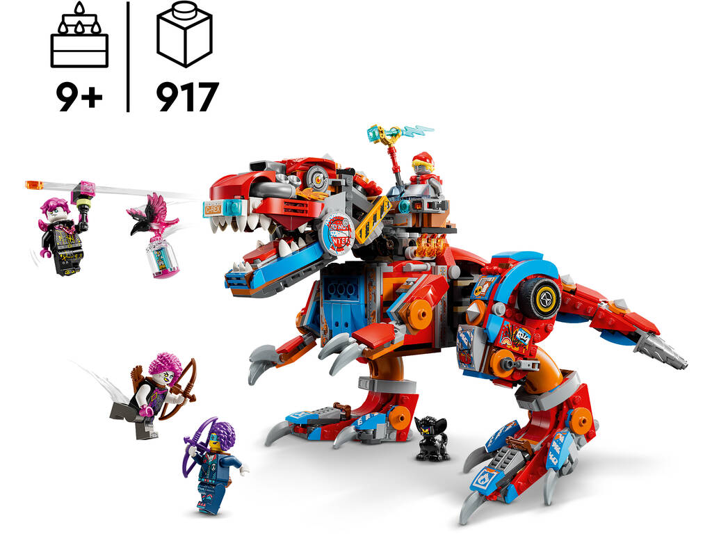 Lego Dreamzzz Il dinosauro robot C-Rex di Cooper 71484