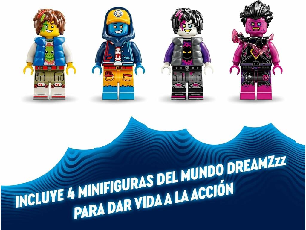 Lego Dreamzzz Matthew e Z-Blob Cavaliere Mecca da combattimento 71485
