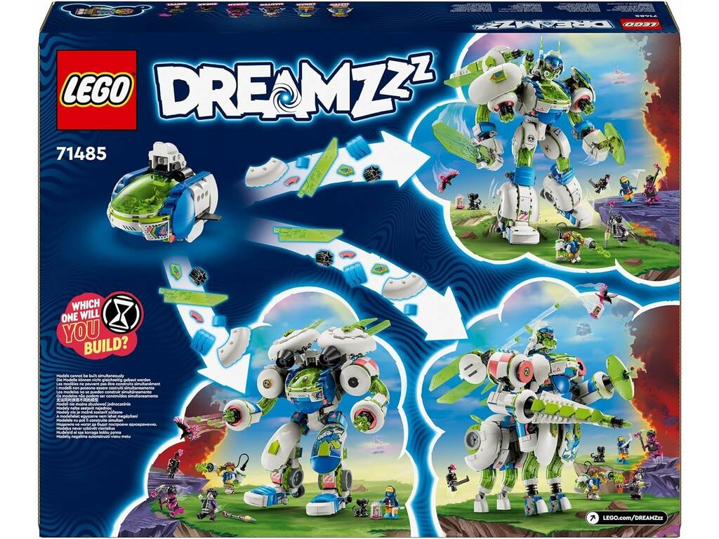Lego Dreamzzz Matthew e Z-Blob Cavaliere Mecca da combattimento 71485