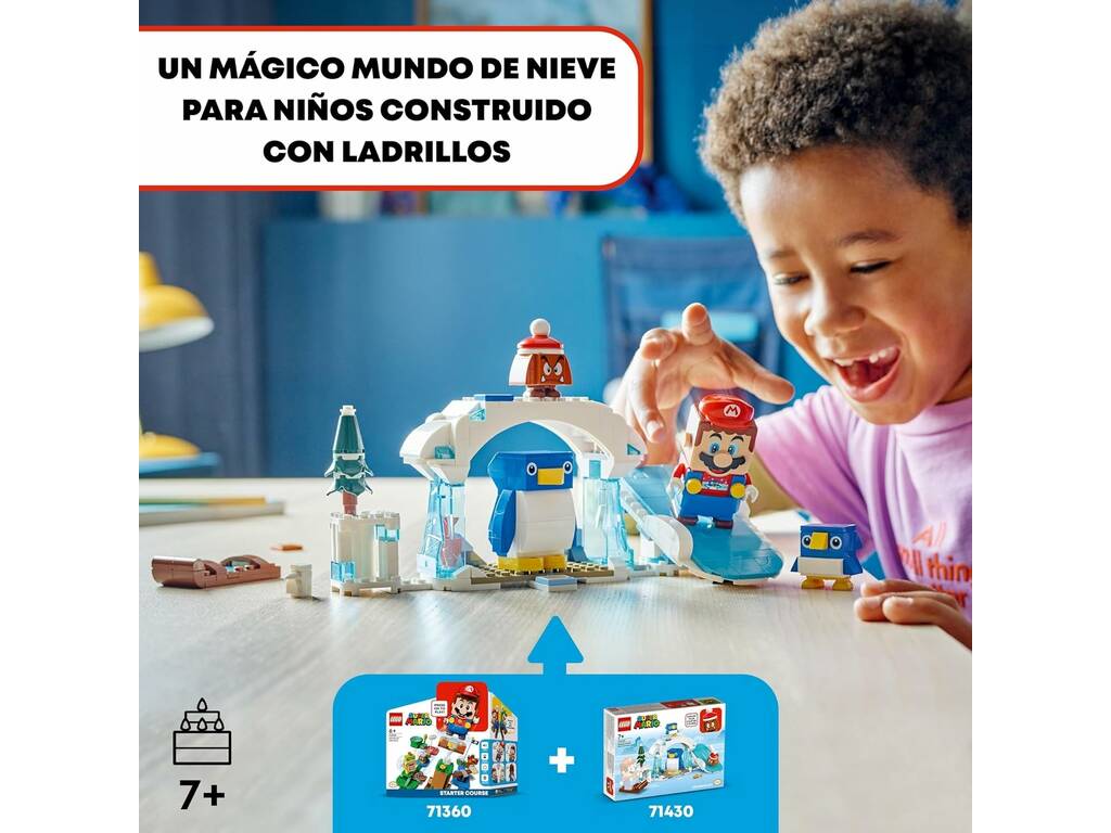 Lego Super Mario Set di Espansione Avventura sulla Neve della Famiglia Pingui71430