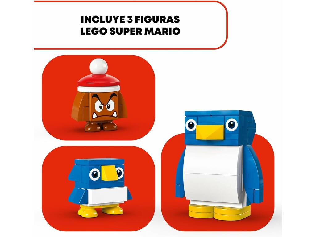 Lego Super Mario Set di Espansione Avventura sulla Neve della Famiglia Pingui71430