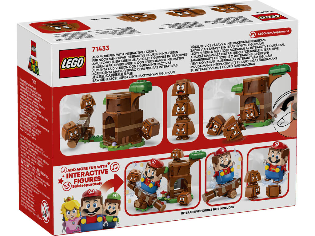 Terrain de jeu Lego Super Mario Goombas 71433