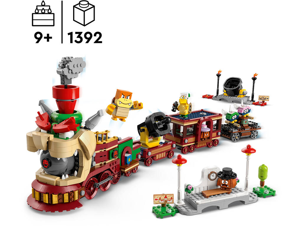 Lego Super Mario Il treno espresso di Bowser 71437