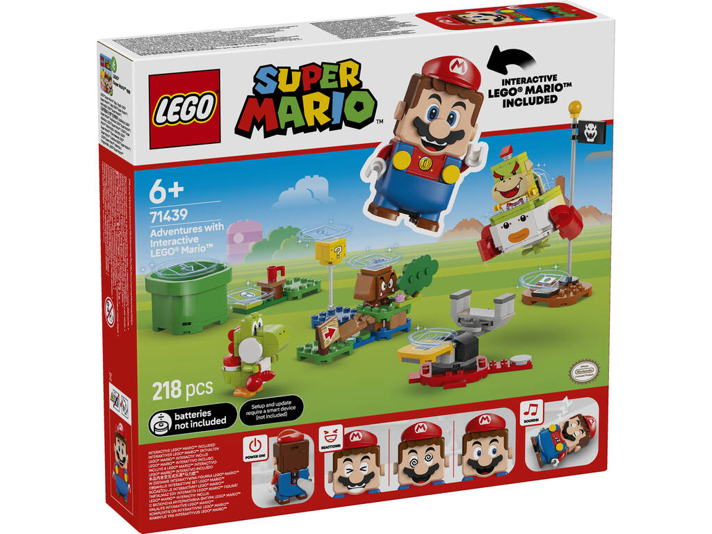Lego Super Mario Aventures interactives avec Mario 71439