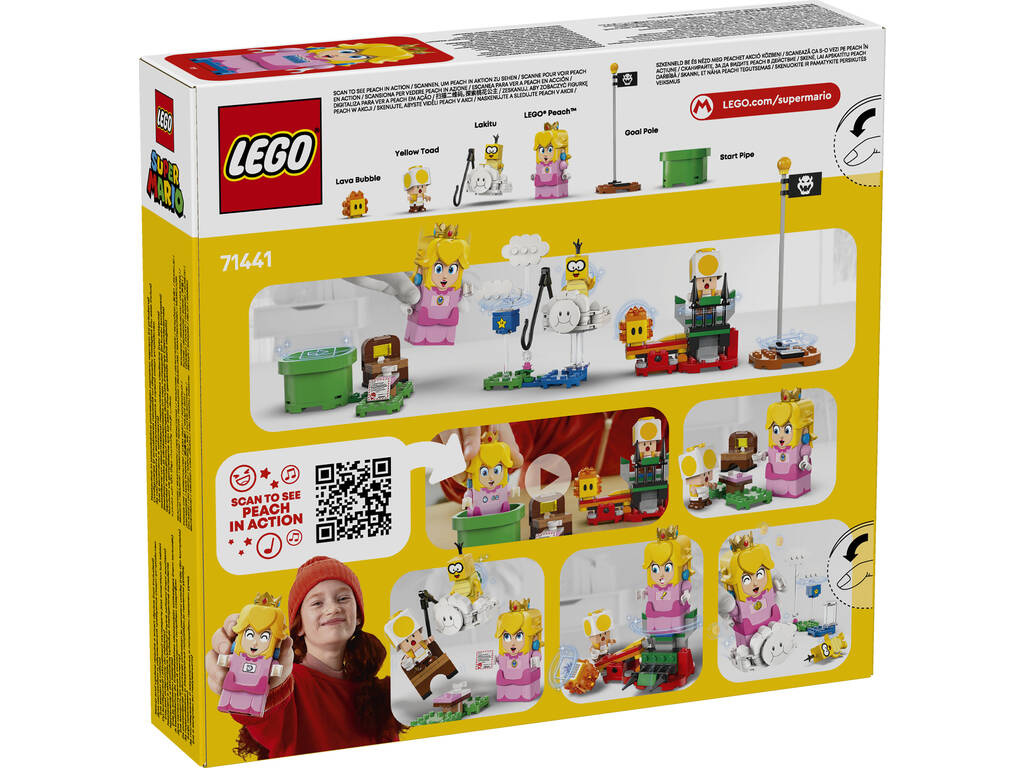 Lego Super Mario Avventure interattive con Peach 71441