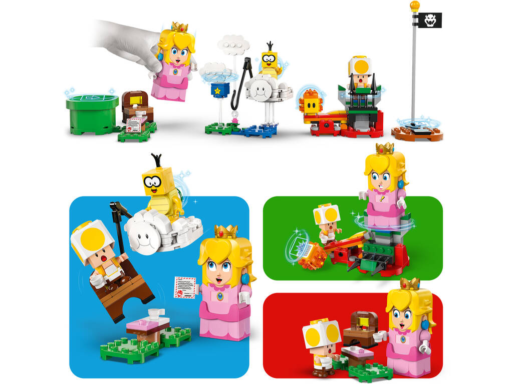 Lego Super Mario Avventure interattive con Peach 71441